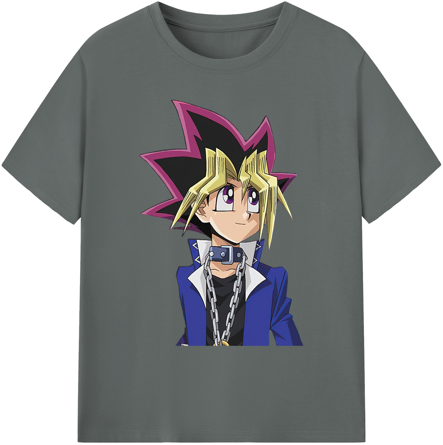 （画像用） 遊☆戯☆王 Yu-Gi-Oh! 綿100％ メンズ半袖Tシャツ｜肌触りやわらか＆通気性
